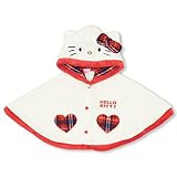 ベビードール サンリオ なりきりポンチョ 子供服 ベビー服 チェック フード付 ベビーサイズ ハローキティ