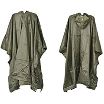 雨衣　カッパ　ミリタリー Amazon | ミリタリー ナイロンポンチョ レインコート 雨具