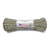 ATWOOD ROPE MFG. アトウッド・ロープ 7Strand 550Lbs パラコード 100フィート MADE IN USA (ACU CAMO)パラコード 4mm 3mm 2mm 万能ロープ