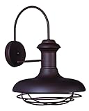 Maxim Lighting 35013 Wharf Outdoor Wall Mount, Empire Bronze Finish, 12 by 16.75-Inch [並行輸入品]