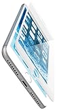 エレコム iPhone8 フィルム フルカバー 衝撃吸収 ブルーライトカット 光沢 iPhone7 対応 TH-A17MFLPBLGRW