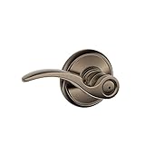 Schlage F40 STA 620 16-080 10-027 St. Annes Bed and Bath Lever, Antique Pewter by Schlage Lock Compa