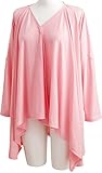 アビックス アルゴヴィア 授乳ケープになるドレープカーディガン(UVカット加工) M ピンク 天竺 356163