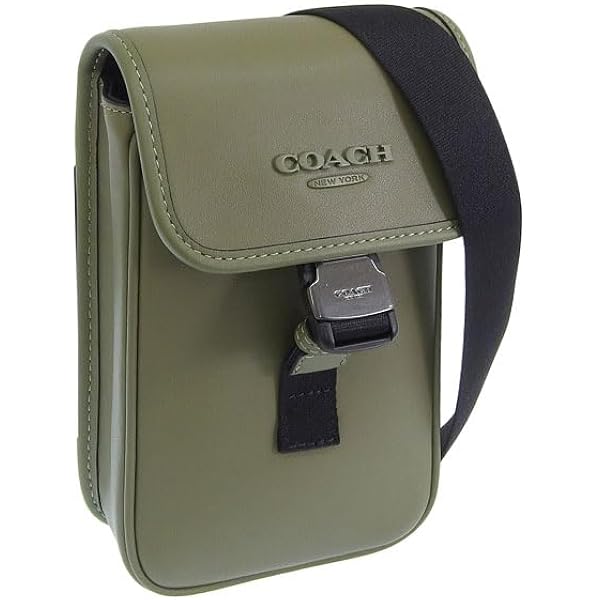 美品 COACH ショルダーバッグ スタントン シグネチャー グリーン 美品 COACH ショルダーバッグ スタントン シグネチャー グリーン