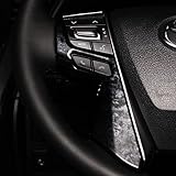 アルファード 30 ヴェルファイア 30系 前期 後期 ステアリングパネル ガーニッシュ 黒木目調 AVEST 内装パーツ カバー アクセサリー インテリアパネル アルファード30系後期 対応