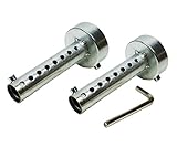 バイクマフラー 消音器 バッフル インナー サイレンサー 取付部直径 35/42/45/48/60 mm (ロング/60mm 2本セット)