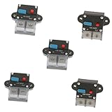 Perfk 12V　80/100/150/250/300Amp　サーキットブレーカー　ヒューズホルダー　遮断器　全5個