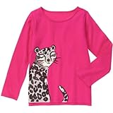 ジンボリー GYMBOREE/ レオパードトップ オーキッド トップス長袖Tシャツ 6歳【並行輸入】