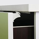 Codream Magnetic Cabinet Locks Strong Magnet Clip 3M Adhesive 4 Locks + 1 Key No Tools or Screws Nee
