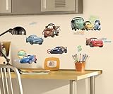 Disney Cars 2 Removable Wall Decorations ディズニーカーズ2取り外し可能な壁の装飾【即日・翌日発送】