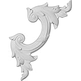 Ekena Millwork PML14X14TI Tirana Panel Molding Corner, 14 1/4-Inch x 14 1/4-Inch x 1 1/4-Inch by Eke