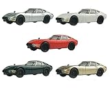 1/64スケールミニカー MONO COLLECTION トヨタ 2000GT × 全5種セット フルコンプ ガチャガチャ カプセルトイ プラッツ