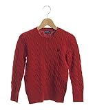 ポロラルフローレン SIZE 140 長袖 ケーブル ニット キッズ 中古