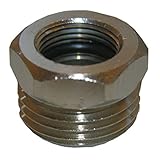 LASCO 10 – 0015 1 / 2インチオス鉄パイプby 7 / 16インチメス圧縮水供給Flex接続アダプタ