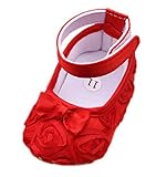 (ビグッド)Bigood フォーマルシューズ ベビーシューズ 女の子 子供靴 フォーマル靴 七五三 発表会 結婚式ルームシューズレッド11cm