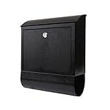 郵便ポスト 鍵付き (ブラック)