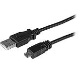 StarTech.com Micro USB2.0 変換ケーブルアダプタ 1m USB A(オス) - USB マイクロ-B(オス) High Speed USB2.0対応 UUSBHAUB1M
