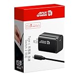 JSAUX PD 60W 充電器 急速 Switch 2 対応, PSE認証済みのGan 充電器 小型, 携帯電話 type-c/type-c iPad/Switch 2 用 ACアダプター