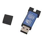 Fenteer プラスチック　電子部品　ST-Link V2　STM8 STM32　プログラミング　ユニット　ミニ　ダウンローダ　エミュレータ　