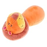 B Blesiya 赤ちゃんのため　鐘おもちゃ　ラトル　ハンドベル　ベル　ぬいぐるみおもちゃ　5色選択 - ライオン