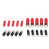 B Baosity 20点　16mm2 / 25mm2　銅管端子　電池溶接ケーブル ラグ　リング　クリンプ