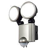 ELPA LEDセンサーライト 2灯 ESL-SS1002AC ESL-SS1002AC