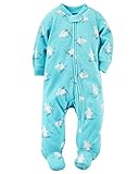 カーターズ Carter's カバーオール 長袖 前開き Fleece Zip-Up Sleep & Play 9M (67-72cm) [並行輸入品]