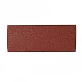 Silverline 10 Piece 80 Grit 1 3 Clip Aluminium Oxide Sand Paper Sanding Sheets