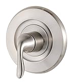 Pfister Universal Trim 1-Handle Tub & Shower Valve Only Trim, Brushed Nickel [並行輸入品]