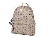 MCM(エムシーエム)BACKPACK SML バックパック ベージュ MMKBCD [並行輸入品](M,ベージュ)