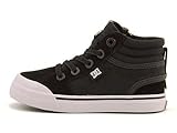 [ディーシーシュー] DC SHOE 女の子 男の子 キッズ 子供靴 運動靴 通学靴 ベビーシューズ スニーカー ベビー トドラーズ エヴァン ハイ サイドジップ クッション性 カジュアル デイリー 