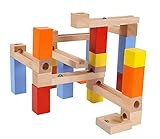 【 Alnair 】 玉転がし ビーズコースター 木製 たっぷりセット 積み木 知育玩具 おもちゃ 【 誕生日プレゼント 】 (33PCS)