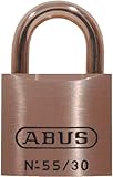 ABUS 55 MB / 30 C KD 3.17 CMすべてWeataherソリッド真鍮キー設定異なるPadlock with真鍮シャックル