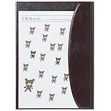 ラコニック 手帳 2023年 A5 マンスリー アニマル ブラウン LAMS73-140BR (2022年 9月始まり)