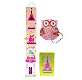 折りたたみ式木製Growth Chart – 80 cm to 150 cm – In aギフトボックス