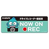 ハンギョドン ドラレコステッカー マグネットステッカー ドライブレコーダー搭載車【NOW ON REC】スリム型