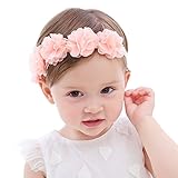baby boo【アプリコットフラワー ヘアアクセサリー】新生児 髪飾り セレモニー ヘアバンド ベビー 子供