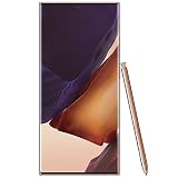 【整備済み品】 Samsung Galaxy Note 20 Ultra 5G SC-53A 12GB(メモリ)/256GB (ストレージ) SIMフリー ミスティック ブロンズ
