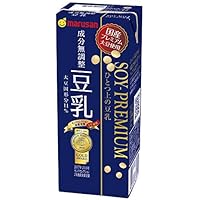 マルサン ソイプレミアムひとつ上の豆乳 成分無調整 200ml&times;24本