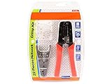 Monoprice RJ - 45 / rj11剥離と圧着ツールキットをモジュラープラグ( 108140 )