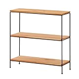 不二貿易 ディアミニシェルフ3段 ブラウン 69583