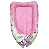 新生児用ポータブルベビーベッド、両面ベビーネスト、バビネス、新生児用寝台、寝床、ベビーベッド、くつろぎの巣、寝具、睡眠ベッド