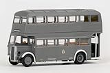 Busch 99206 WWIIダブルデッキCityバスグレーOOスケールモデル