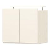 【代引不可】ポルターレ 壁面キャビネット (上置き) ホワイト POR-5560D U WH 4968644198834 【家具 キャビネット リビング インテリア】