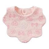 ( チャックル ) chuckle * スウィートガール * りぼん ハート柄 おしゃれ スタイ ピンク サイズなし P8582-00-20