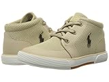 (ポロラルフローレン) Polo Ralph Lauren キッズカジュアルシューズ・・スニーカー・靴 Faxon II SP Mid (Toddler) Khaki Mesh/Navy Pony P