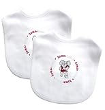 Baby Fanatic Team Color Bibs, University of Alabama, 2-Count by Baby Fanatic
