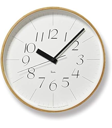 Amazon.co.jp: Lemnos レムノス Riki Clock リキ クロック Mサイズ