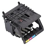 Qiilu Hp T120 プリントヘッド Hp T120 プリントヘッド 交換用 Abs プリントヘッド Abs 防錆プロッター プリンターアクセサリー 交換用 Hp711 T530 T525 T520 T130 T125 T120 T100用