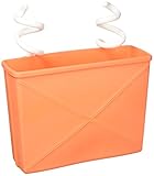 八幡化成 sceltevie(セルテヴィエ) ハンドル付き収納ボックス MANO Kid's(マーノ キッズ) MK-074 オレンジ 3.7L